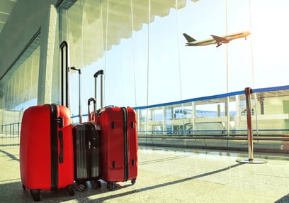 Suitcases in Airport-3